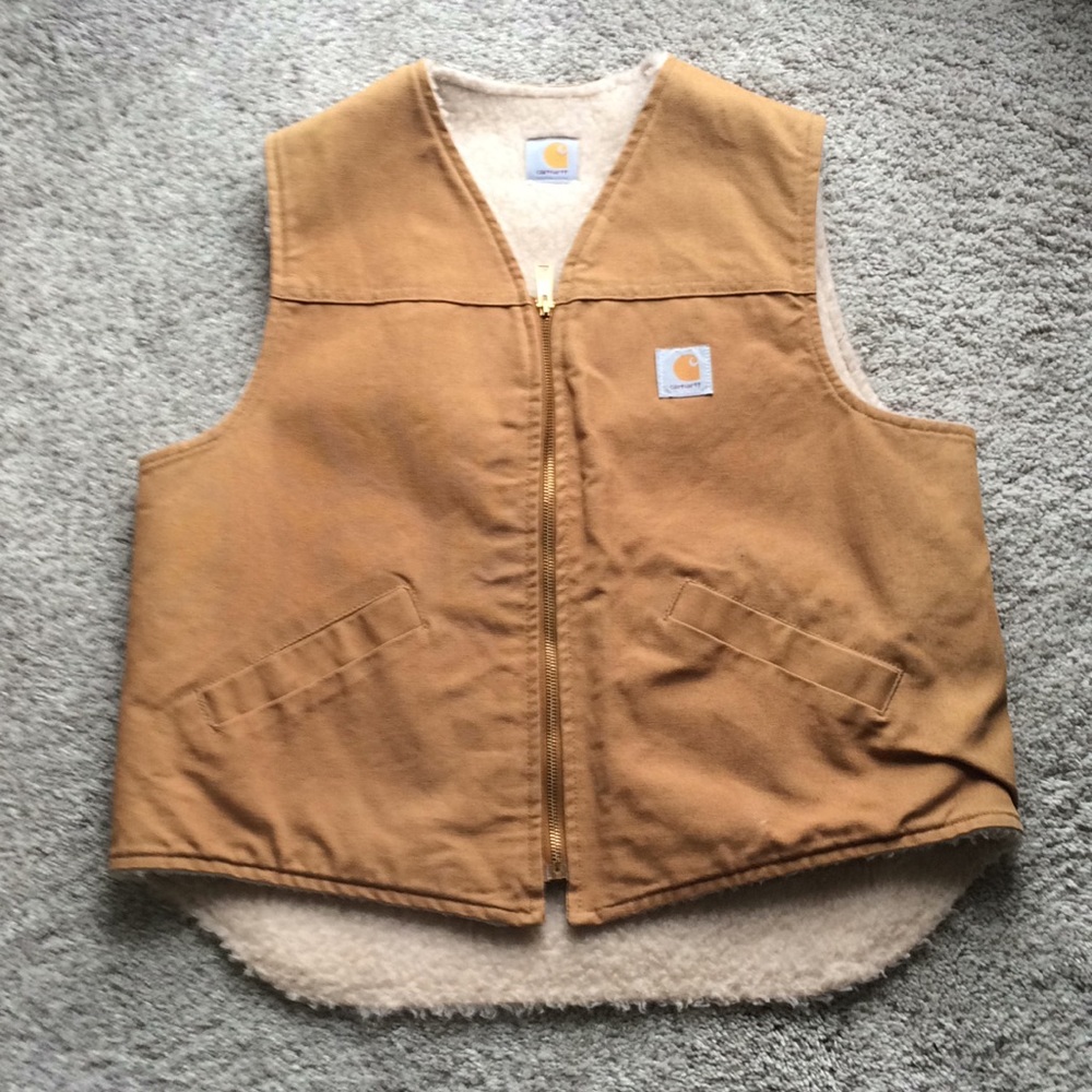 Carhartt Sherpa lined vest